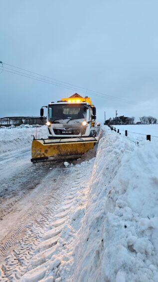 A836 at East May, Caithness