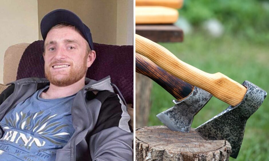 Graham Lauder, who was found carrying an axe in his backpack in Aberdeen