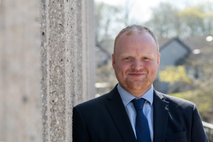 Jamie Hutcheon, Business Gateway manager for Aberdeen city and shire.