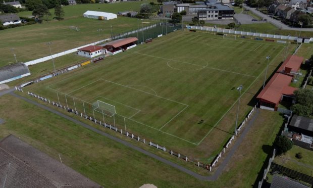 Brora's Dudgeon Park is unable to host their game against Keith. Picture by Kenny Elrick/DCT Media.