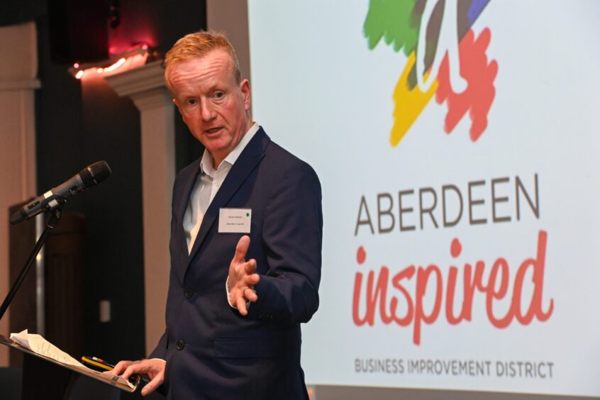 Aberdeen Inspired chief executive Adrian Watson. Image: Kenny Elrick/DC Thomson