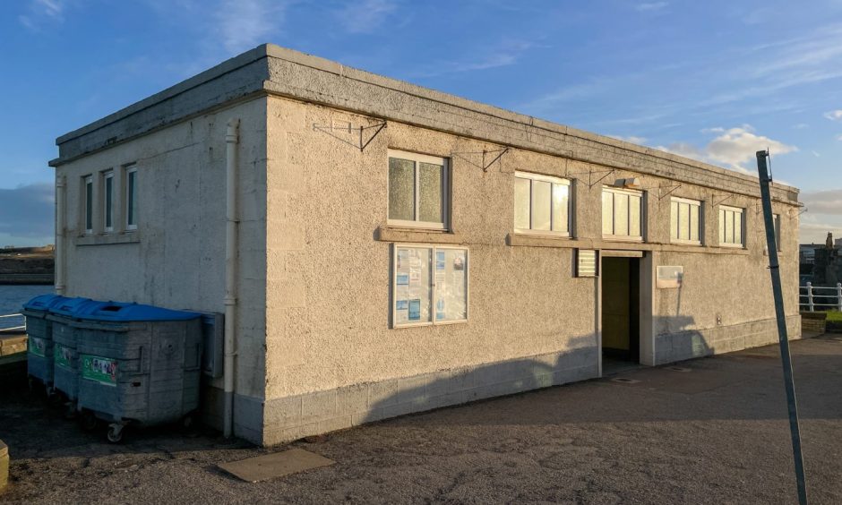 Photo of the public toilets in Fittie would could be turned into an Aberdeen beach clubhouse for watersports.