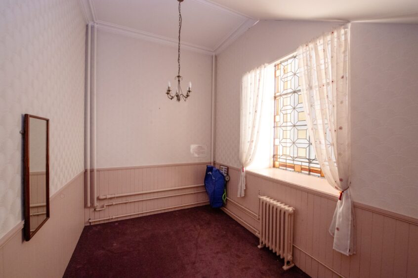One of the rooms in St Mark's Church, which is for sale