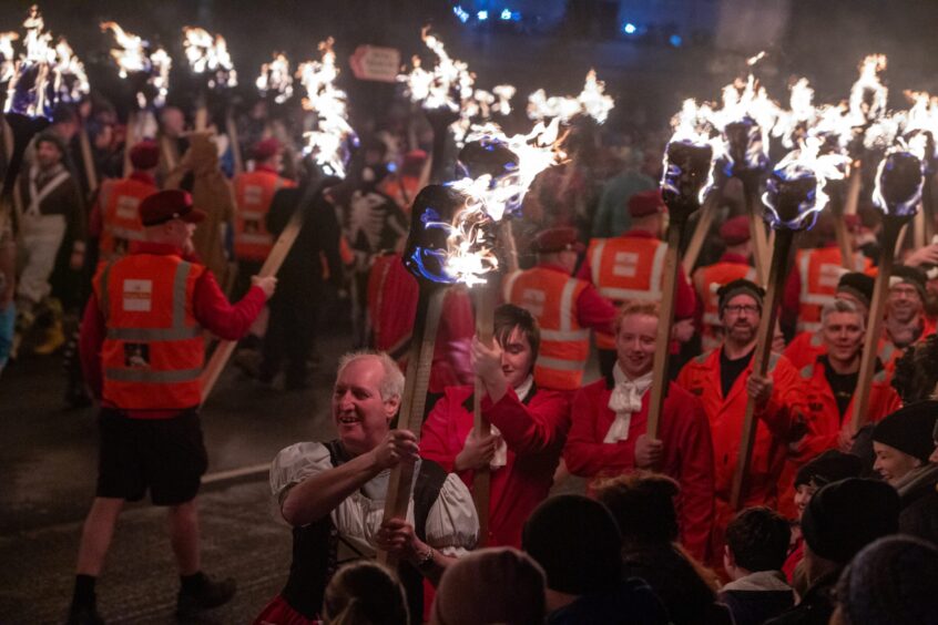 Up Helly Aa procession