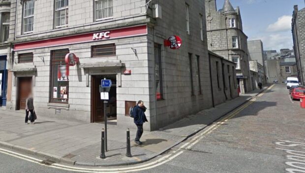 KFC on Union Street.