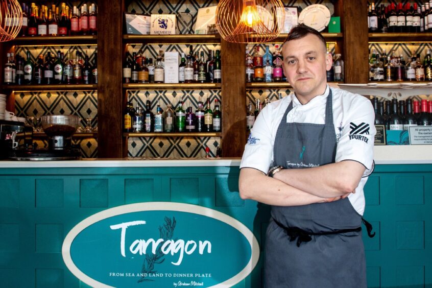 Graham Mitchell, owner of Tarragon on Rosemount Place.