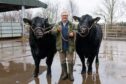 Alex Davie is a civil engineer to trade but dedicates much of his spare time to his herd of Aberdeen-Angus near Lumphanan. Picture by Kath Flannery/DC Thomson.