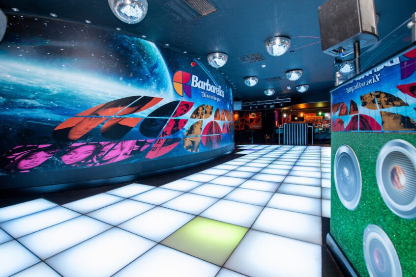Aura Nightclub in Aberdeen, which is hosting a daytime disco for over-30s