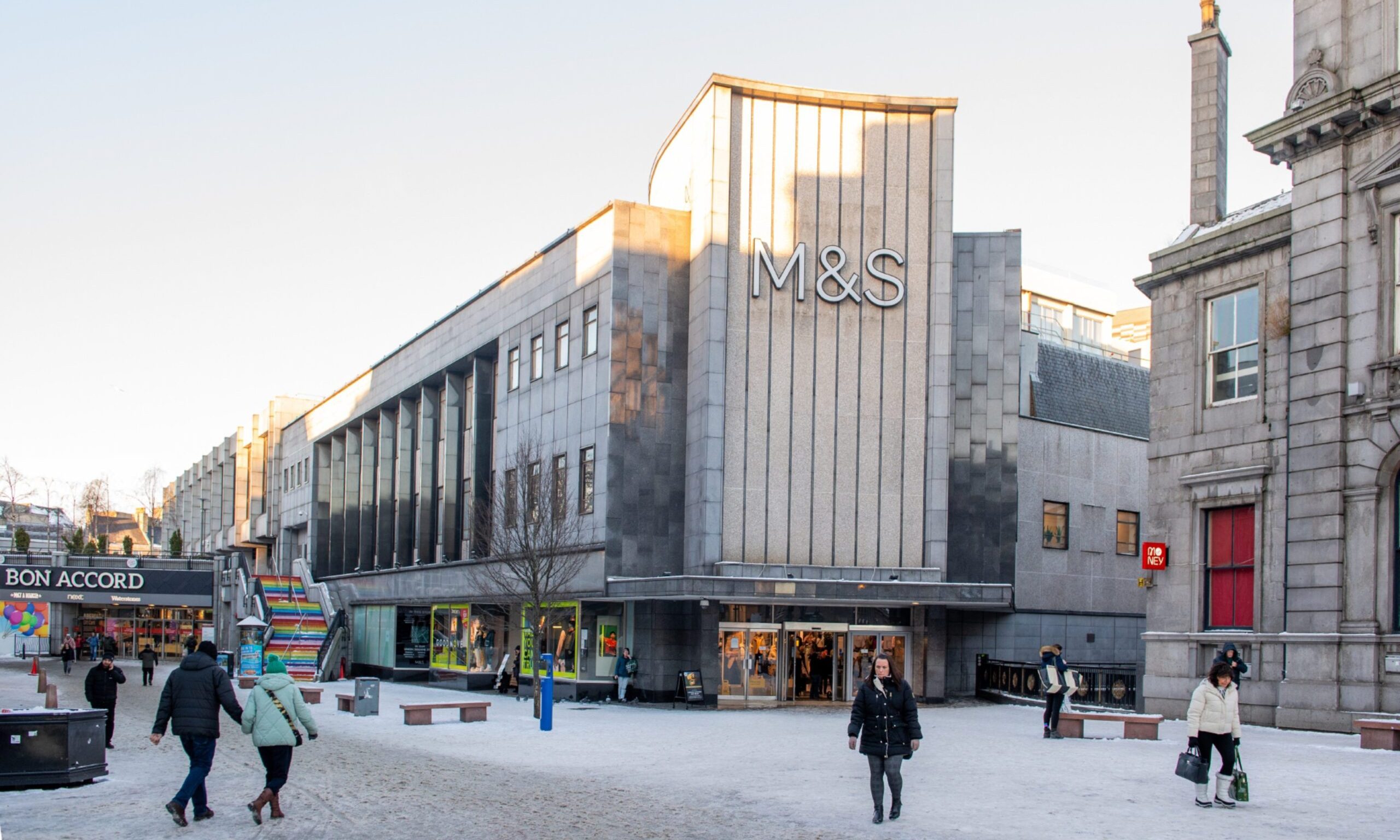 The M&S in Aberdeen city centre.