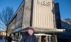 Rosemary Paterson outside the Marks and Spencer city centre branch.