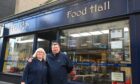 James and Julie Haig outside Haig's food hall in Aberdeen city centre.