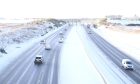 Overnight snowfall has caused travel chaos across the region.