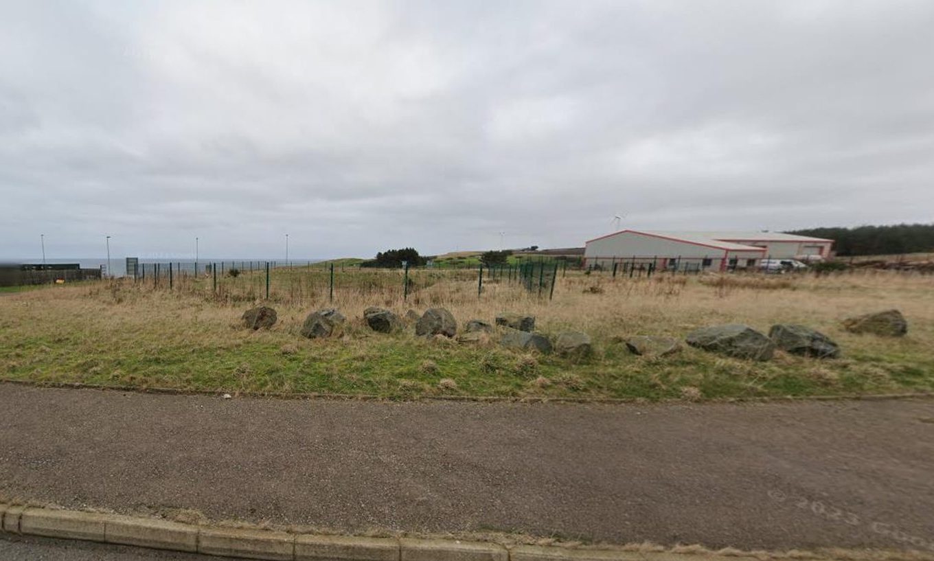 The patch of wasteland in Macduff