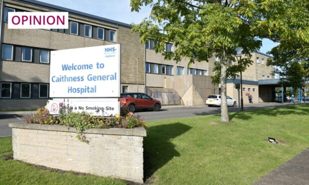 Consultant-led maternity care was downgraded at Caithness General Hospital, along with other health services. Image: Sandy McCook/DC Thomson