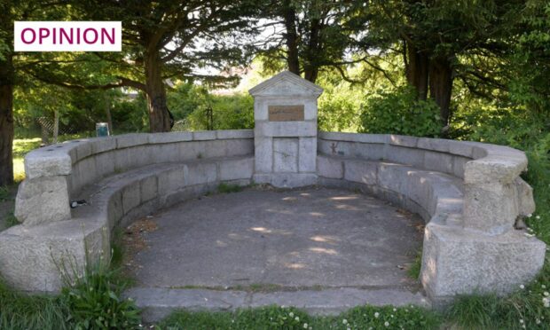 The Firhill Well in Aberdeen was moved to its current location on Sunnybank Road in 1937. Image: Kath Flannery/DC Thomson