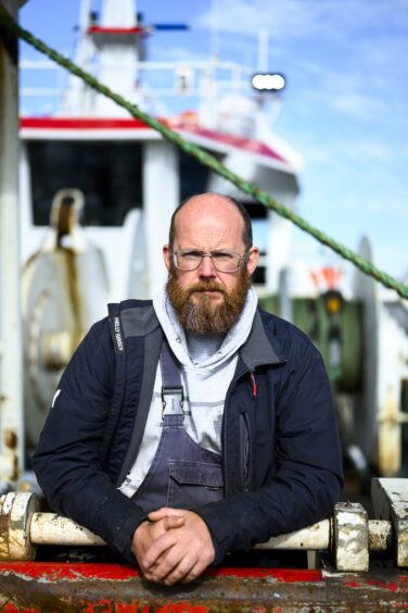 Shetland-based skipper Mark Anderson.