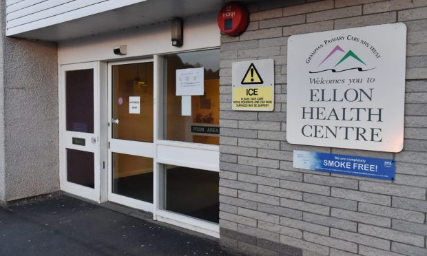 The existing Ellon Health Centre on Schoolhill. Image: Kenny Elrick/DC Thomson.