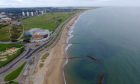Aberdeen Beach is a temporary no-go zone fro swimmers. Image: Kenny Elrick.