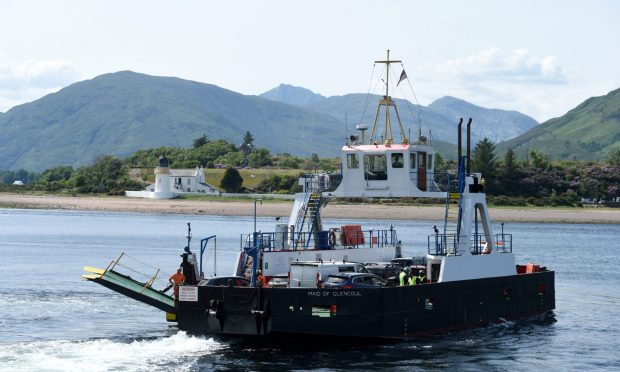 New ferries are needed to replace ageing vessels like the Maid of Glencoul, normally the  bsack up on the Corran Fery crossing. Image Sandy McCook/DC Thomson