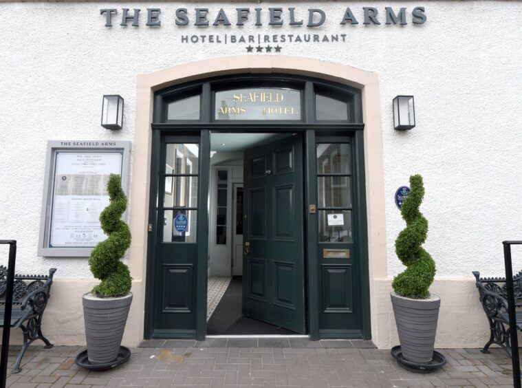 The Seafield Arms Hotel in Cullen