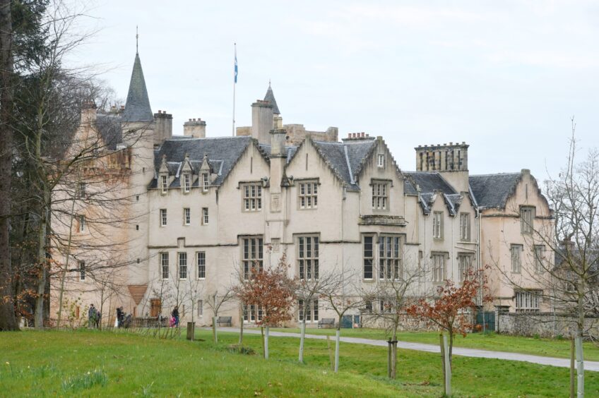 Brodie Castle in Moray. 