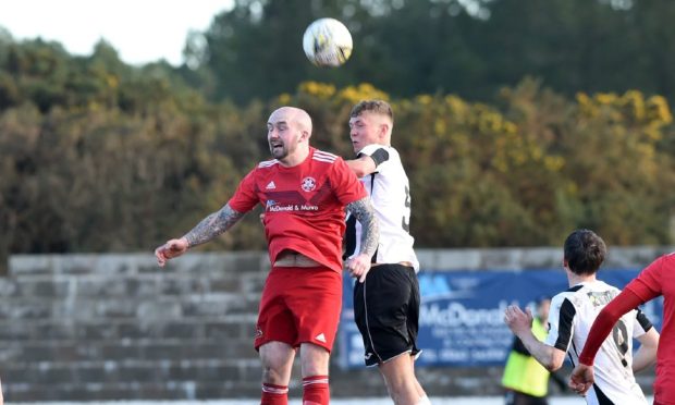 Lossiemouth's Connor Macaulay has returned from a long lay-off caused by arthritis.