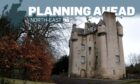 Planning permission is needed to build a large storage shed for equipment at 16th century Tillycairn Castle.