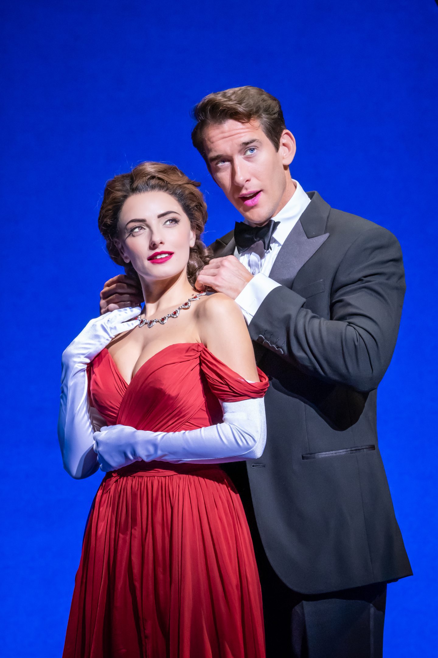 Olivier Savile as Edward and Elly Jay as Vivian Ward in Pretty Woman - The Musical Aberdeen.