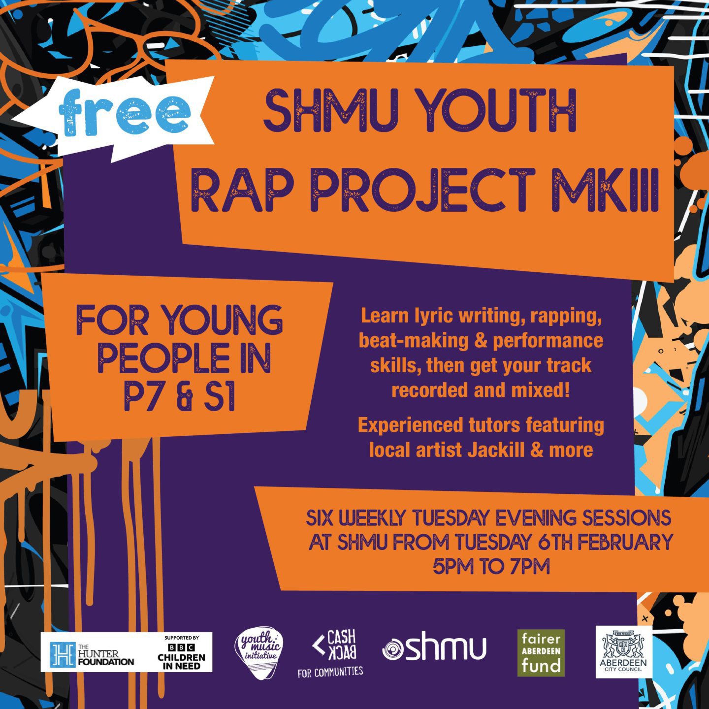 SHMU Youth Rap Project poster