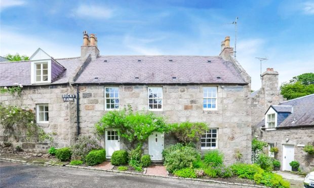 Andrew Hunter's cottage in Old Aberdeen is brimming with charm and character.