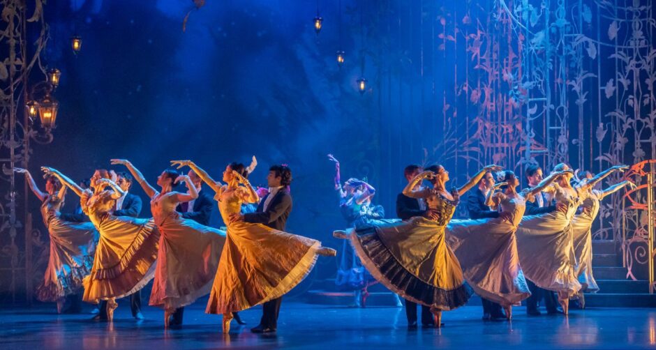 Scottish Ballet dancers in Cinders.