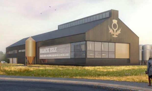An artist's impression of the new brewery in Inverness. Image: Black Isle Brewery