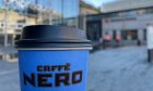 The Caffe Nero could open at the front of Aberdeen railway station.