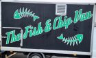 The new-look fish and chip van is ready to start serving customers.