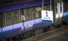 A fault between Montrose and Arbroath is causing delays to Train services