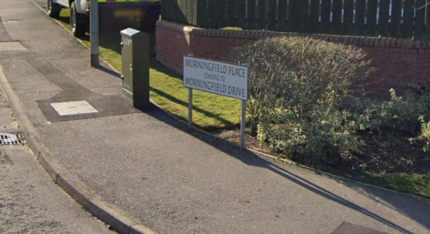 Philip Jones tormented residents in Inverness' Morning Field Place. Image: Google Street View
