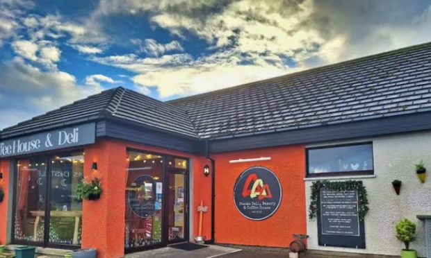stacks bakery in john o'groats pictured from the outside as the business goes up for sale.