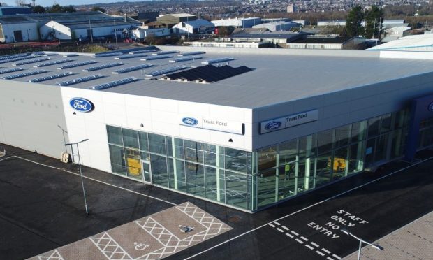 New Trustford £10m car dealership building has been completed. Image: Knight Property Group