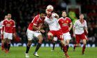 Cameron Borthwick-Jackson in action for Manchester United. Image: PA