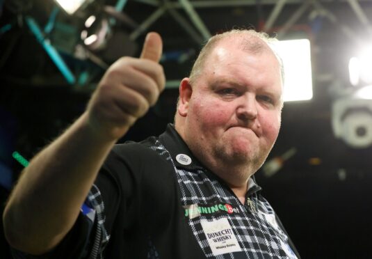 John Henderson claimed victory in the 2024 World Senior Darts Championship at the Circus Tavern, Purfleet. Image: Shutterstock.