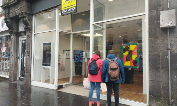 ‘We turned one empty unit into mini gallery – now we want to make Union Street the Art Mile!’