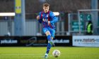 Sean McAllister is on loan at Caley Thistle from Everton. Image: SNS.
