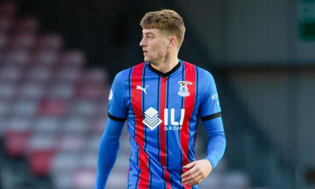 Sean McAllister, who is on loan from Everton at Caley Thistle until the end of the season.