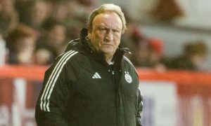 Aberdeen interim boss Neil Warnock insists Bojan Miovski’s goal against Motherwell should have counted