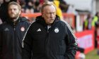 Aberdeen manager Neil Warnock during a cinch Premiership match between Aberdeen and Hibernian at Pittodrie Stadium, on February 17, 2024, in Aberdeen, Scotland. (Photo by Alan Harvey / SNS Group)