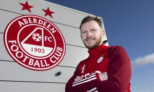 Aberdeen defender Nicky Devlin at the clubs Cormack Park training complex. Image: SNS