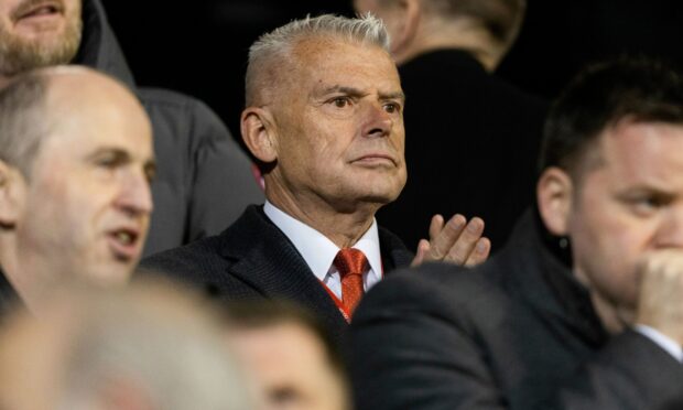 Aberdeen chairman Dave Cormack. Image: SNS