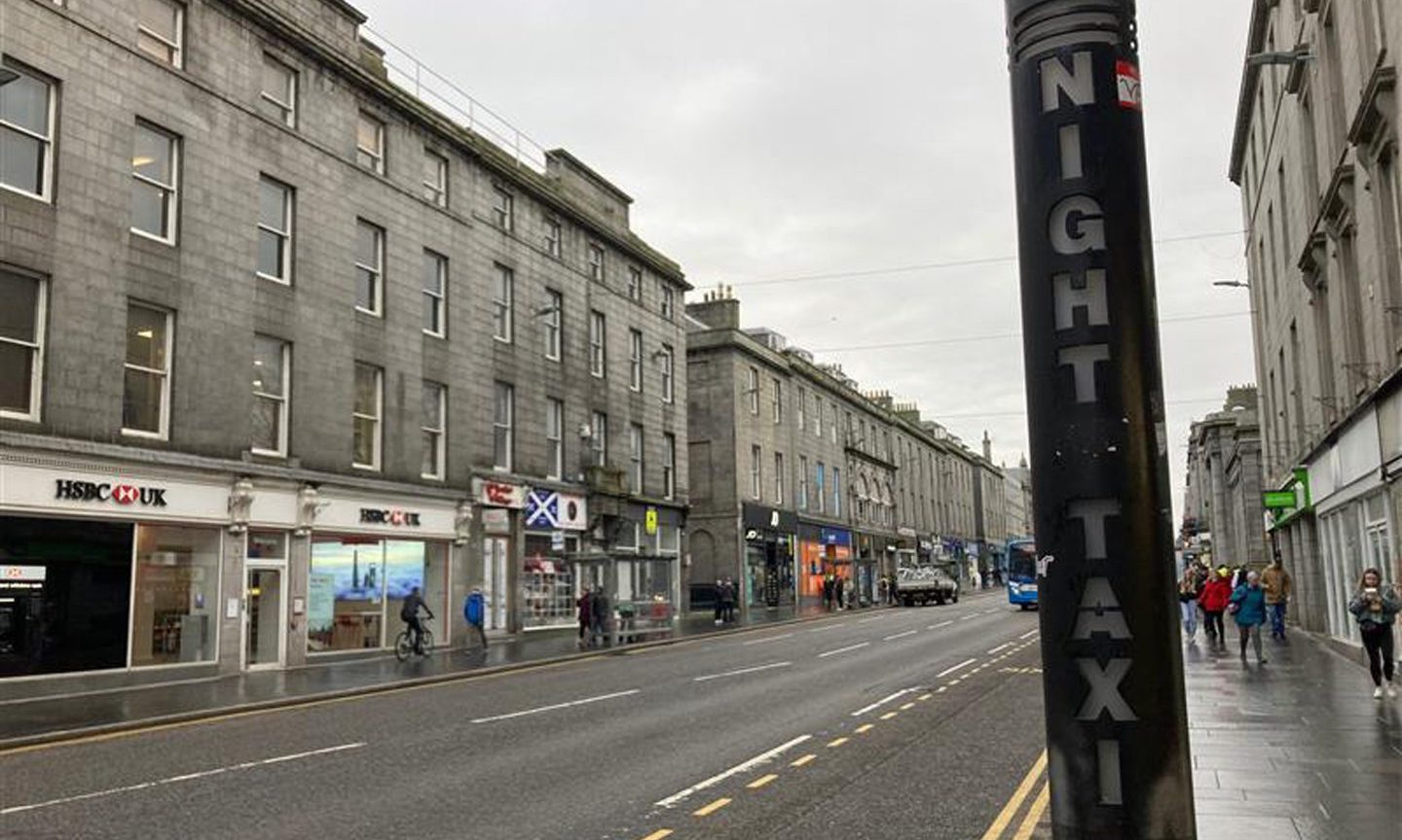 Union Street night taxi rank