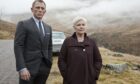 Skyfall Judi Dench and Daniel Craig in Glencoe