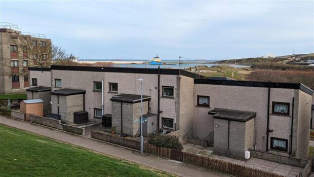 Tenants in Torry council homes with Raac in their roofs are to be moved out "as soon as possible". Image: Alastair Gossip/DC Thomson